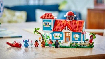 LEGO Lilo and Stitch beach house set.