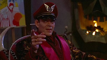 Raul Julia as Bison in Street Fighter