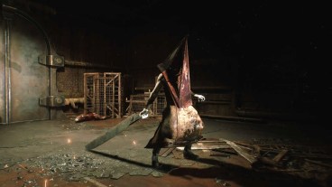 Pyramid Head in Silent Hill 2 Remake