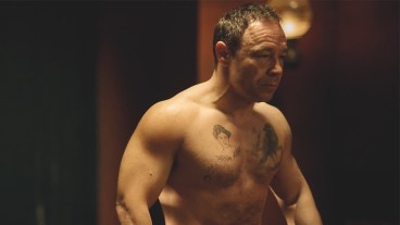 Stephen Graham topless in a boxing ring for Disney+ series A Thousand Blows