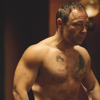 Stephen Graham topless in a boxing ring for Disney+ series A Thousand Blows