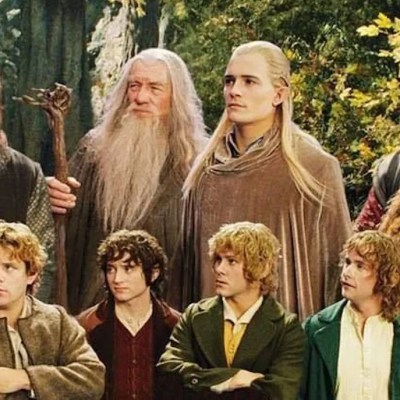 Cast of the fellowship in The Lord of the Rings trilogy