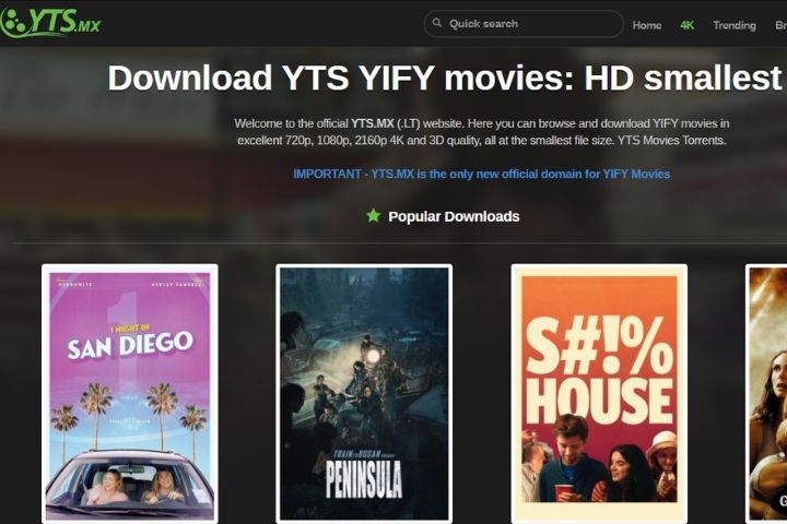 YTS | The Destiny Of YTS Torrents Or YIFY Torrents In 2022