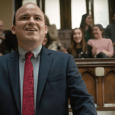 Rory Kinnear as Dave Fishwick in Bank of Dave